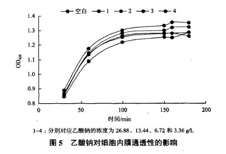 高密度发酵的过程中乙酸抑制重组大肠杆菌生长及外源基因的表达——结果